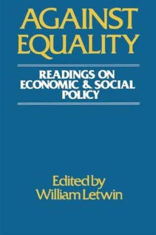 Cover of Against Equality