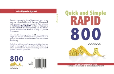 Book cover for Quick And Simple Rapid 800 Cookbook – Lose Weight Fast