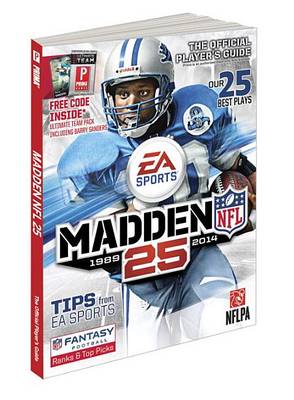 Book cover for Madden NFL 25