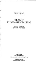 Cover of Islamic Fundamentalism