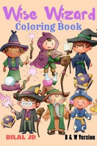 Cover of Wise Wizard Coloring Book