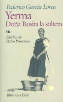 Book cover for Yerma. Dona Rosita La Soltera