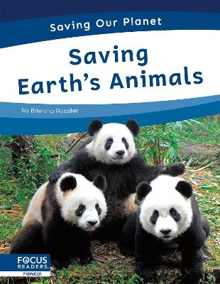 Book cover for Saving Earth’s Animals