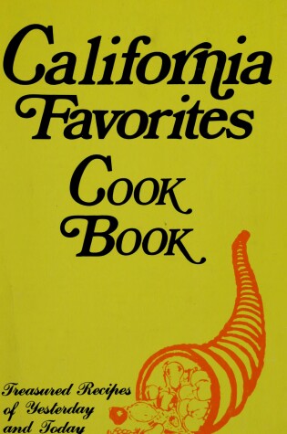 Cover of California Favorites Cook Book