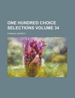 Book cover for One Hundred Choice Selections Volume 34