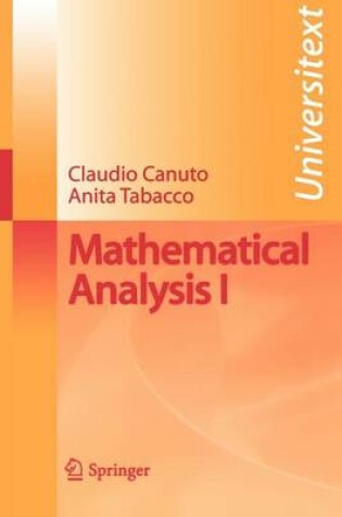 Cover of Mathematical Analysis I