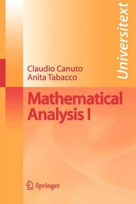 Book cover for Mathematical Analysis I