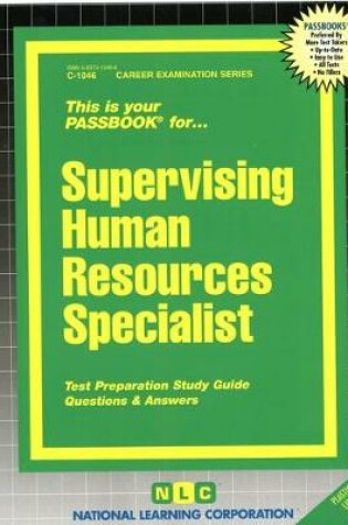 Cover of Supervising Human Resources Specialist