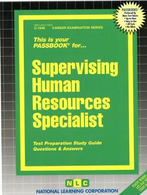 Book cover for Supervising Human Resources Specialist