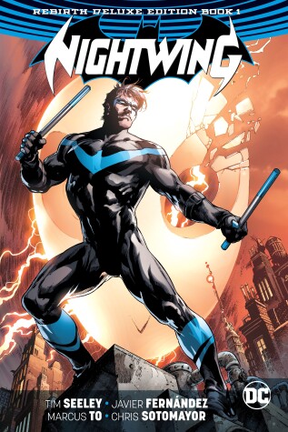 Book cover for Nightwing: The Rebirth Deluxe Edition Book 1