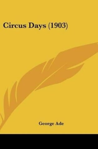Cover of Circus Days (1903)