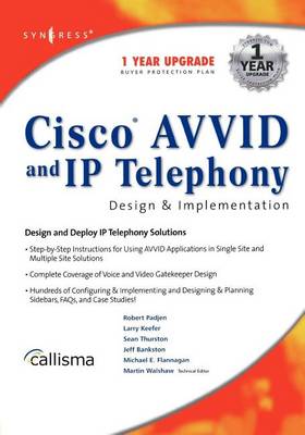 Book cover for Cisco Avvid and IP Telephony Design & Implementation