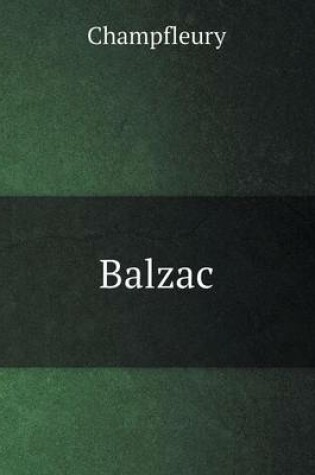 Cover of Balzac