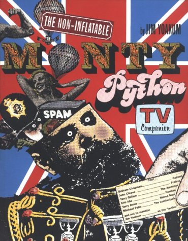 Book cover for The Non-Inflatable Monty Python TV Companion