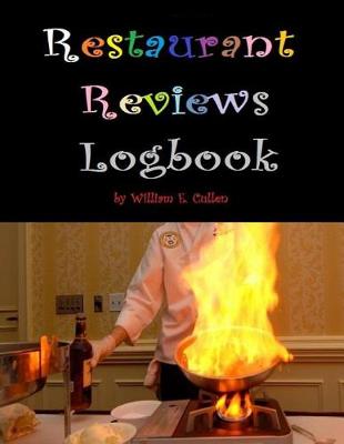 Book cover for Restaurant Reviews Logbook