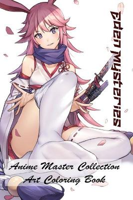 Book cover for Eden Mysteries - Anime Master Collection - Art Coloring Book