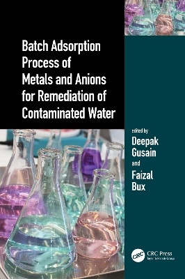 Book cover for Batch Adsorption Process of Metals and Anions for Remediation of Contaminated Water