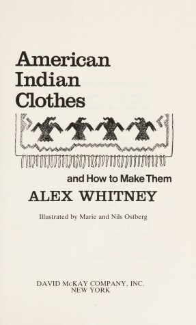 Book cover for Amer Indian Clothes