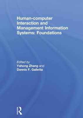 Cover of Human-computer Interaction and Management Information Systems: Foundations