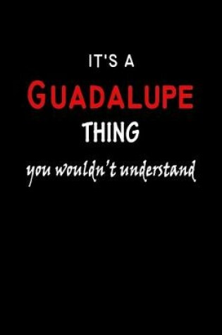 Cover of It's a Guadalupe Thing You Wouldn't Understandl