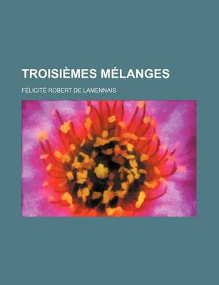 Book cover for Troisi Mes Melanges