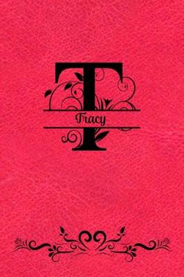 Book cover for Split Letter Personalized Journal - Tracy