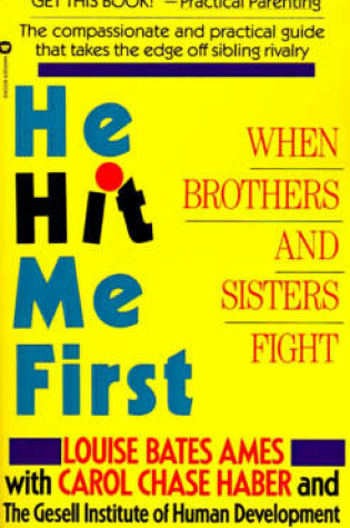 Cover of He Hit Me First