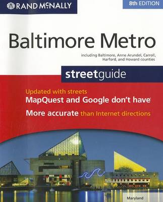 Cover of Rand McNally Baltimore Metro Street Guide