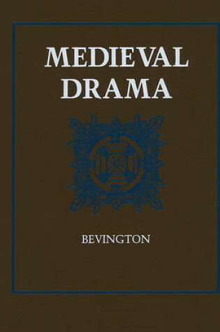 Cover of Mediaeval Drama