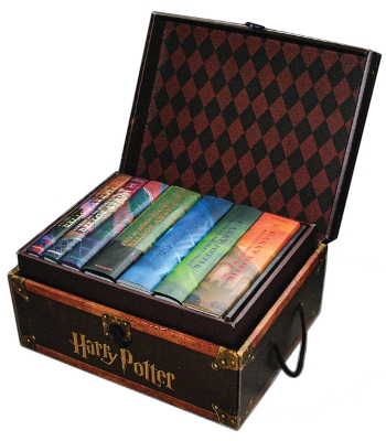 Book cover for Harry Potter Hardcover Boxed Set: Books 1-7 (Trunk)