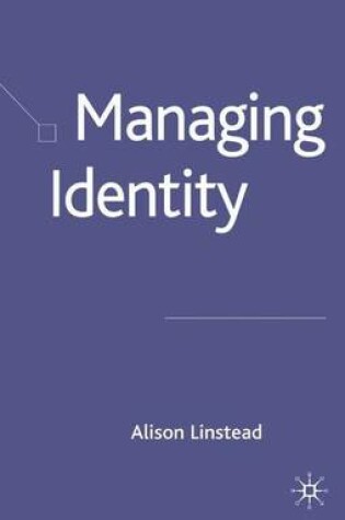 Cover of Managing Identity