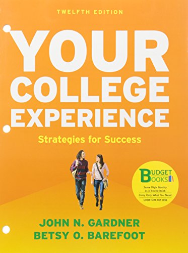 Book cover for Loose-Leaf Version for Your College Experience