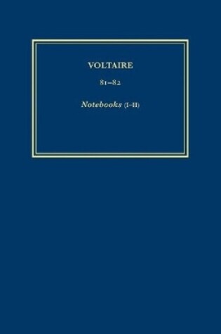 Cover of Complete Works of Voltaire 81-82