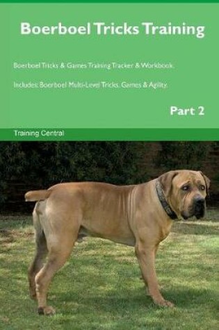 Cover of Boerboel Tricks Training Boerboel Tricks & Games Training Tracker & Workbook. Includes