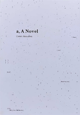 Book cover for a, A Novel