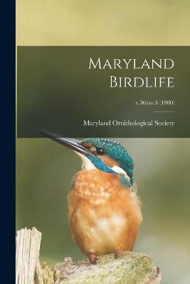 Cover of Maryland Birdlife; v.36