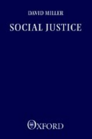 Cover of Social Justice