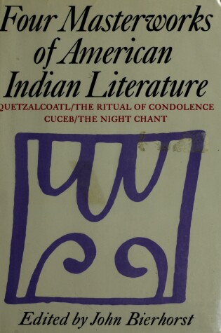 Cover of Four Masterworks of American Indian Literature