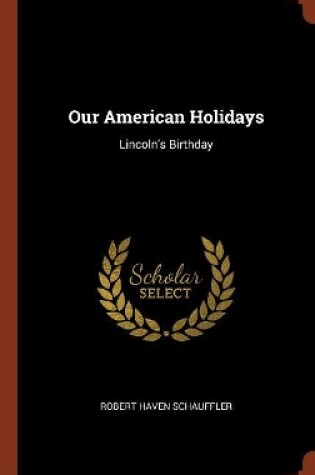 Cover of Our American Holidays