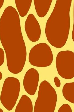 Cover of Giraffe Print Notebook