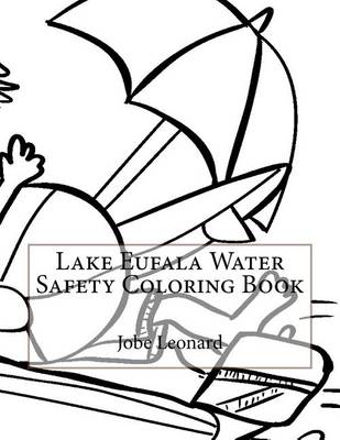 Book cover for Lake Eufala Water Safety Coloring Book