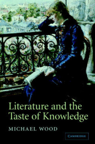 Cover of Literature and the Taste of Knowledge