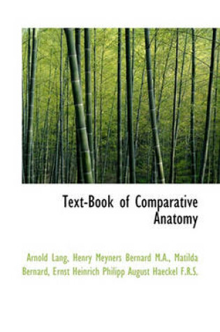 Cover of Text-Book of Comparative Anatomy