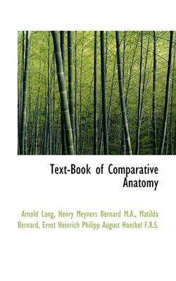 Book cover for Text-Book of Comparative Anatomy