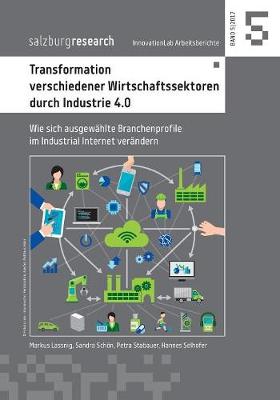 Book cover for Transformation verschiedener Wirtschaftssektoren durch Industrie 4.0