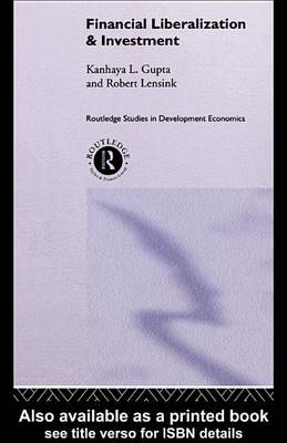 Cover of Financial Liberalization and Investment