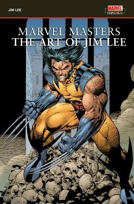 Book cover for Marvel Masters: The Art Of Jim Lee