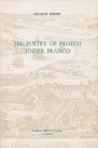 Cover of The Poetry of Protest under Franco