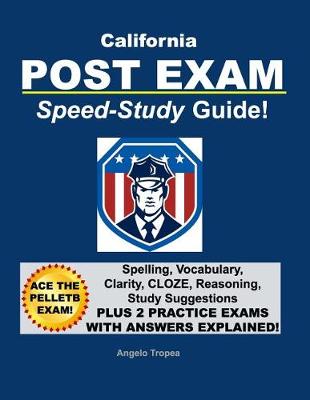 Book cover for California Post Exam Speed-Study Guide