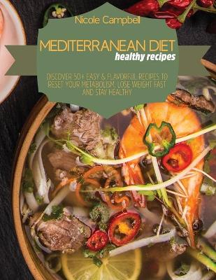 Book cover for Mediterranean Diet Healthy Recipes